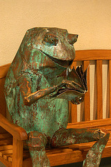Mr Frog He Would a-Readin' Go, uh-huh