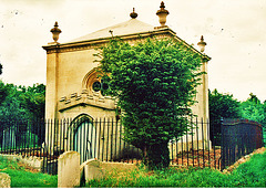 old warden mausoleum, beds.