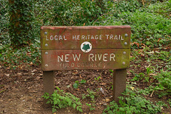 New River sign