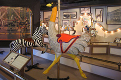 Ostrich and Zebra – Herschell Carrousel Factory Museum, Tonawanda, New York