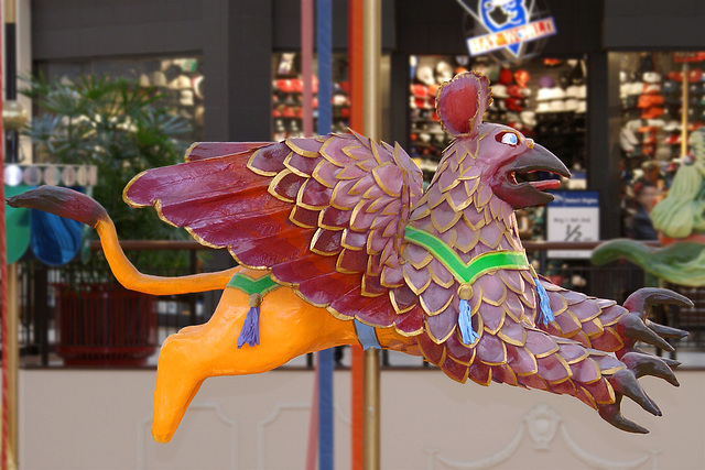 Griffin – Fantasy Carousel, Willow Grove Park Mall, Philadelphia