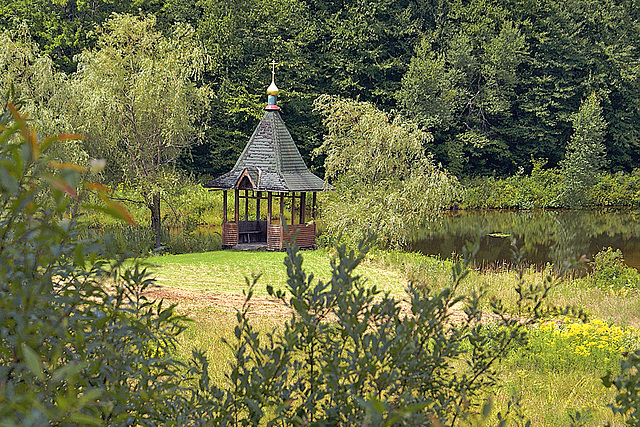 The Pond at the Holy Transfiguration Monastery – Mansonville, Québec-1