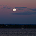 Moon rise over the Swan River