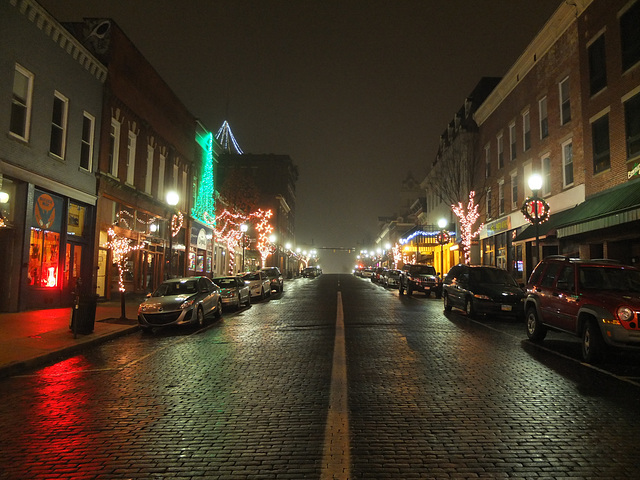 Athens, Ohio, Christmas Eve