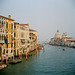 View from the Ponte dell'Accademia (Lubitel in Venice, colour-2)