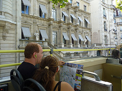 Turismo, bus turistico de París