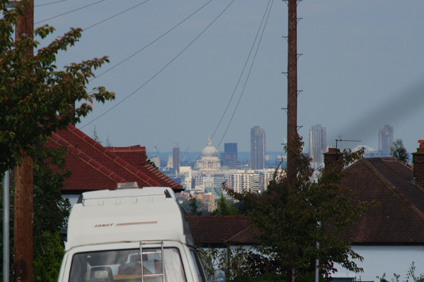 Looking across to St Paul's