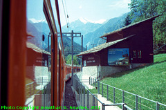 View from BVZ Narrow-Gauge Train Picture 9, Edit 2, Kalpetran-Embd, Frutigen-Niedersimmental, Switzerland, 2011