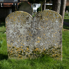 In St Helen's churchyard, Wheathampstead