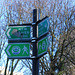 Green Lanes sign