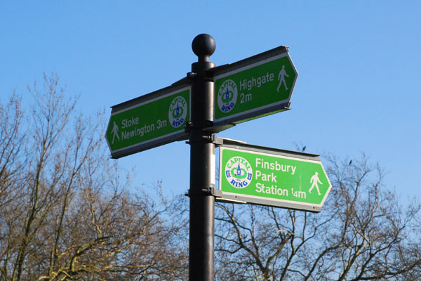 Capital Ring enters Finsbury Park