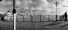 On Brighton pier