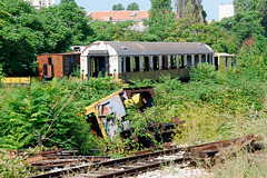Abandonned carriage outside Sofia