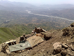 Pakistana armea pozicio super la Sŭat-valo, 2009