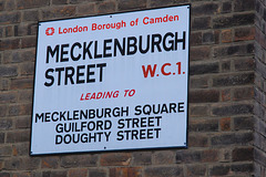 Mecklenburgh Street, leading to...
