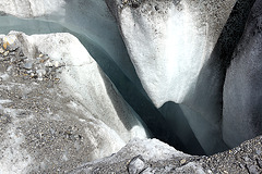 der Gletscher schmilzt