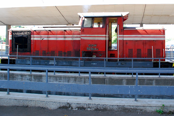 Train at Sofia station 1