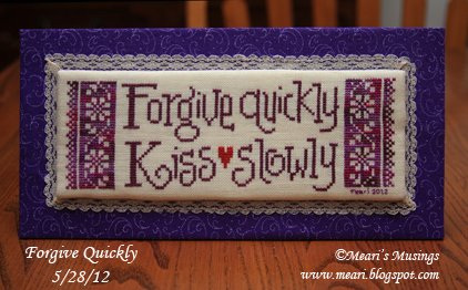 Forgive Quickly 5/28/12