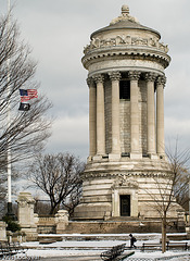 Soldiers and sailors monument, Riverside Park, New York.