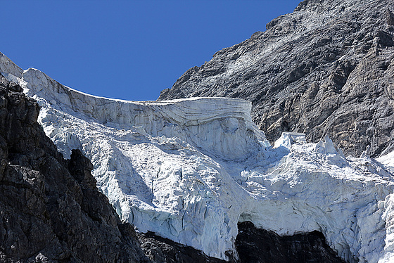 Gletscher - Sulden Detail gezoomt