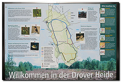 Drover Heide, Schild