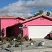 Bright Pink House at Cactus and 2nd (7458)