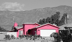 Bright Pink House at Cactus and 2nd (7926A)
