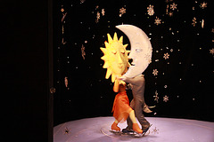 Tanzpaar - Sonne und Mond