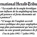 (EO-FR) — International Herald Tribune