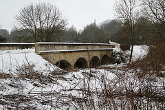 L'Ancoeur : Pont de Pique-Loup entre St Méry et Bombon