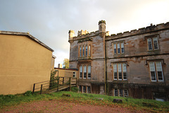 Entrance facade, Carstairs House, Lanarkshire, Scotland