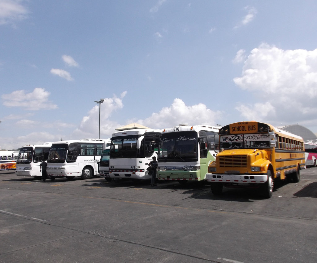 Autobus panaméens / Panama buses.
