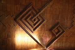 Dekoration im Treppenhaus