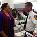 Olympian Sarah Robles & Fire Chief Pat Tomlinson (4072)