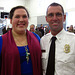 Olympian Sarah Robles & Fire Chief Pat Tomlinson (4074)
