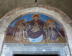 Mtskheta- Fresco in Svetitskhoveli Cathedral