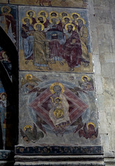 Mtskheta-  Fresco in Svetitskhoveli Cathedral