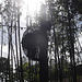 Flashy pole outdoor big fan / Ventilateur géant pour touristes en savon - July 27th 2012.