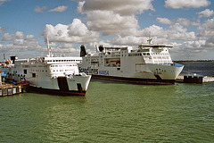 Fähren GOTALAND und SKANE in Trelleborg
