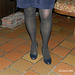 Christine /  Chaussures bleues à talons hauts / High-heeled blue shoes