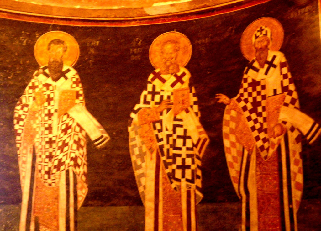 Saints présidant l'Anastasis.