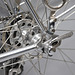 Chromed stays, Campagnolo 1010 long horizontal dropouts and large flange Campagnolo Record hubs (2013)