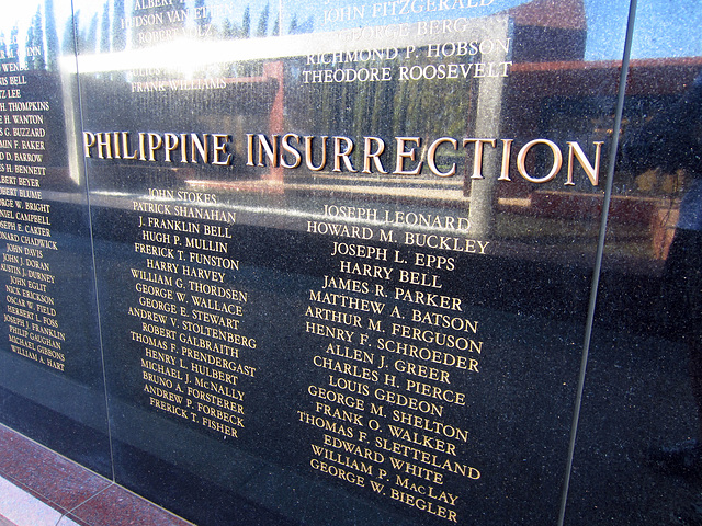 Medal Of Honor Memorial at Riverside National Cemetery - Philippine Insurrection (2488)