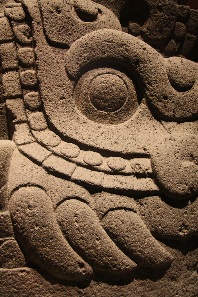 Schlangenkopf aus Teotihuacán