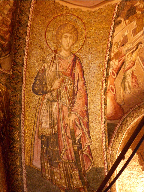 Saint en habit byzantin, 4