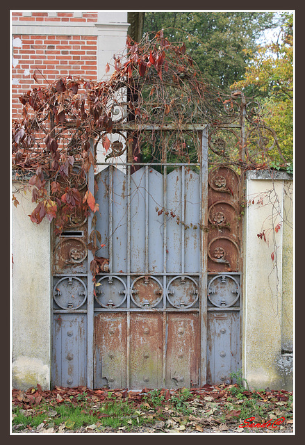 La porte coté jardin La porte coté jardin
