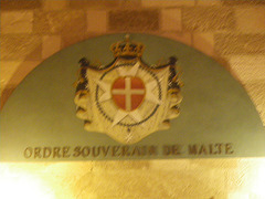 Blason de l'ordre souverain de Malte.