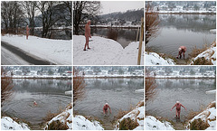 Bad in der Elbe am 16.1.2013 - Ermutigung - Incoraggiamento - Animación - Kuraĝigo - Encouragement - Bátoritás - Povzbuzeni
