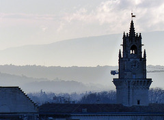 Avignon : et le mistral "comme un rasoir"