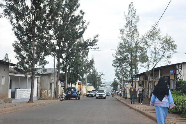 Strato en la supra parto de Kigali